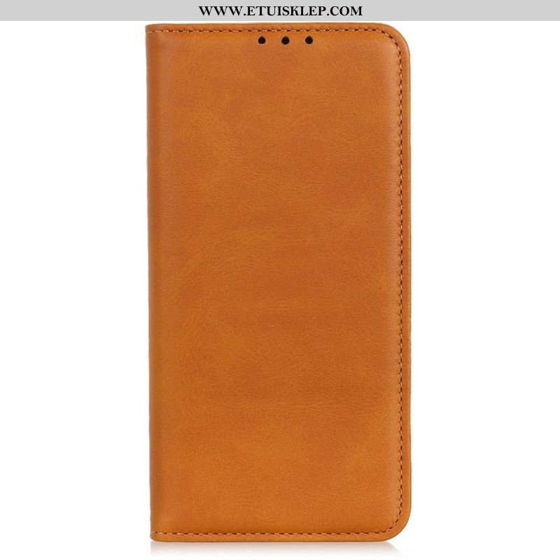 Etui Na Telefon do Motorola Edge 40 Pro Etui Folio Elegancka Dwoina Skórzana